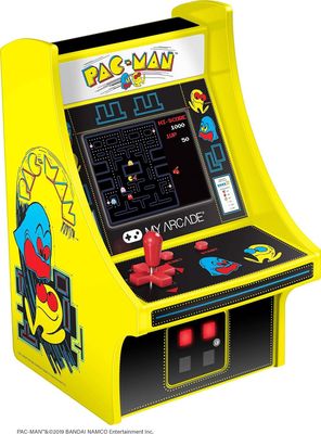 My Arcade DGUNL-3220 Pac-Man Micro Player Retro Arcade Machine -6 Inch Cabinet