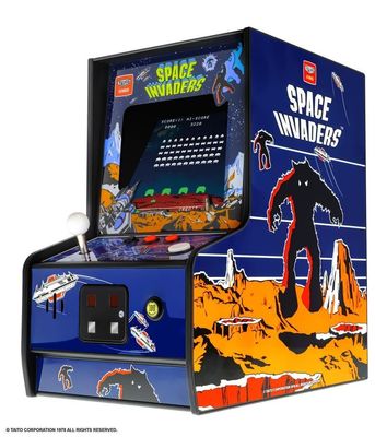 MY ARCADE MICRO PLAYER 6.75 SPACE INVADERS COLLECTIBLE RETRO