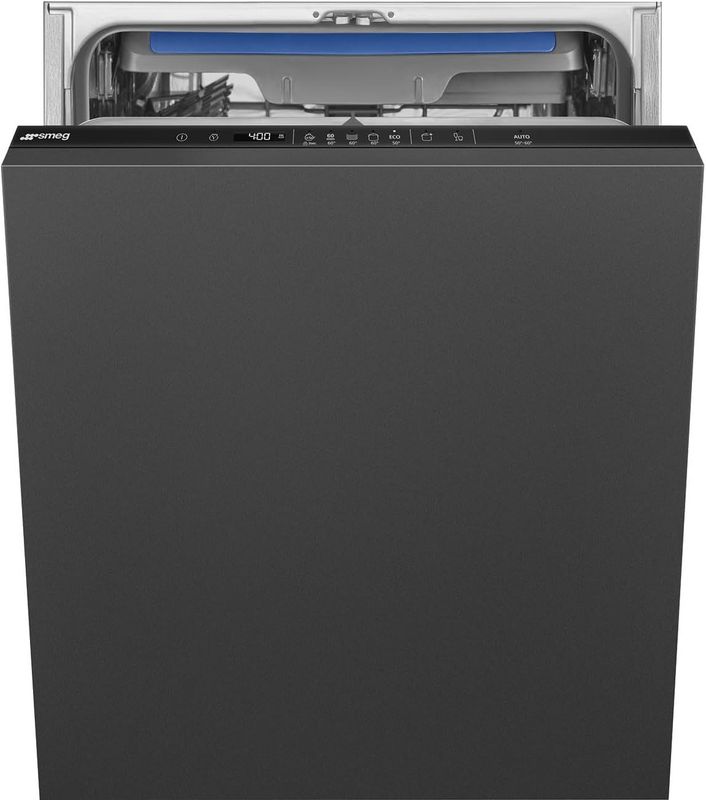 Smeg STL362DQ - Lavastoviglie 14 Coperti, scomparsa totale, Classe energetica D [Classe di efficienza energetica D]