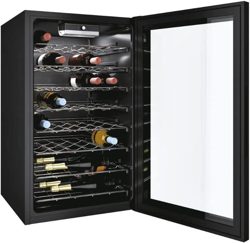 Candy CWC 150 MHF Cantina vini a libera installazione cm. 49 - 41 bottiglie - nero