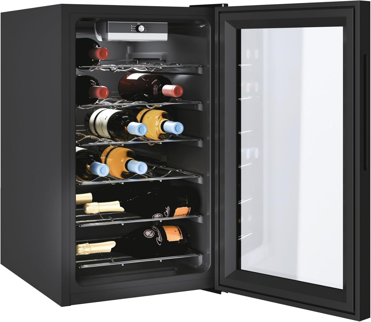 CANDY Frigo Cantinetta CWC 021 M /NF Capacità 21 Bottiglie Classe A Colore Nero