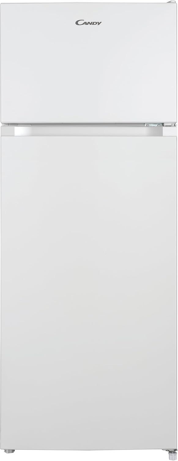 Candy Double Door, CDG1S514EW, Frigorifero Doppia Porta, Libera Installazione, 211 Litri, 41 dB, Porte reversibili, Crisper, Cassetto Frutta e Verdura, Bianco, AxLxP 143x54x55,1cm [Classe E] [Classe d
