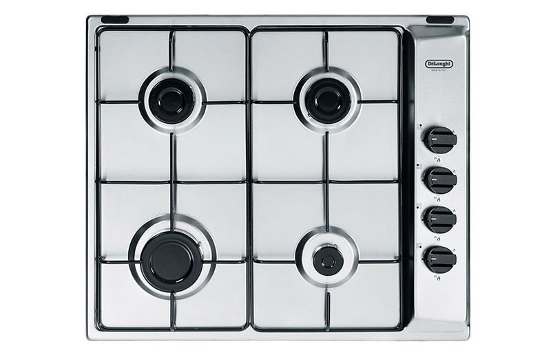De’Longhi YAL 46 ASV piano cottura Acciaio inossidabile Da incasso 58 cm Gas 4 Fornello(i)