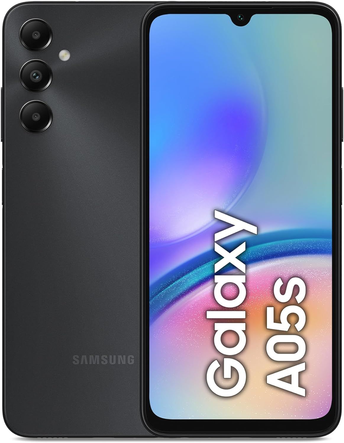 Samsung Galaxy A05s Smartphone Android, Display Infinity-U 6.7'', 4GB RAM, 128GB, Memoria Interna Espandibile fino a 1 TB, Batteria 5.000 mAh, Black [Versione Italiana]