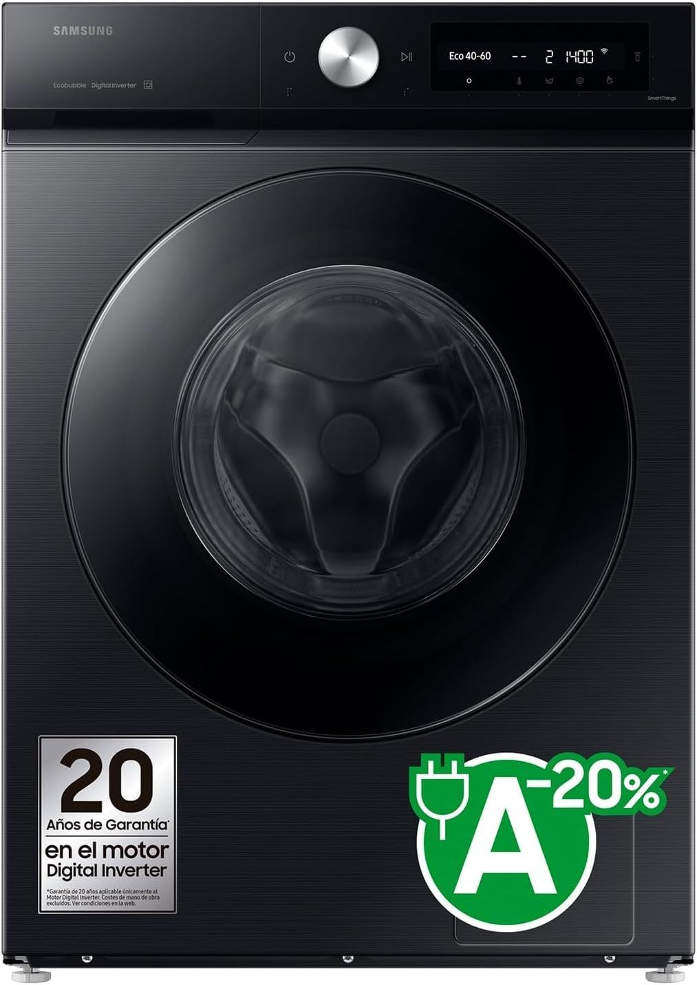 Samsung Lavatrice WW90DB7U94GBU3 60 cm 9 kg [Classe di efficienza energetica A]