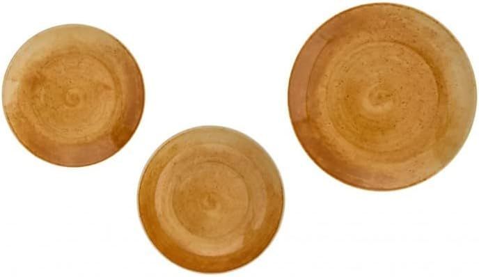 TAVOLA 18 PZ ESSENTIAL AMBRA PORCELLANA Brandani