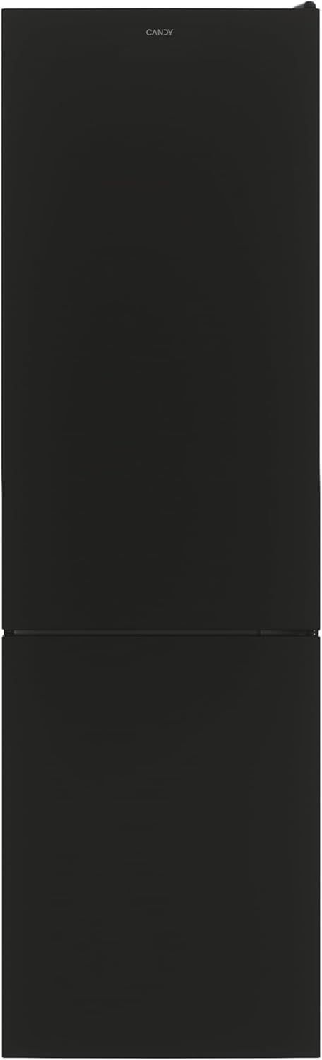 Candy Fresco CCE4T620EB, Frigorifero Combi, 60 cm, Altezza 2 m, 377 L, Total No Frost Circle+, Connettività Wi-Fi, Cassetto Verdura, Elettronico Interno, LED, Porte Reversibili, 38DB, Nero Classe E
