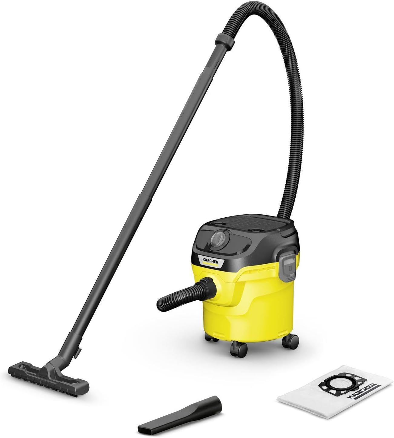 ASPIRAPOLVERE KARCHER KWD 1 W V-12/2/18, Con sacco/Senza sacco, 1000 W