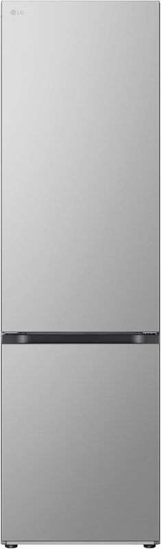LG GBV22L0EPY Frigorifero combinato Total No Frost, 387L, Classe E, Door Cooling, Linear Cooling, Smart Diagnosis, Design con porte piatte, Apertura porte a filo muro, Prime Silver [Classe di efficien LG GBV22L0EPY Frigorifero combinato Total No Frost, 387L, Classe E, Door Cooling, Linear Cooling, Smart Diagnosis, Design con porte piatte, Apertura porte a filo muro, Prime Silver [Classe di efficien