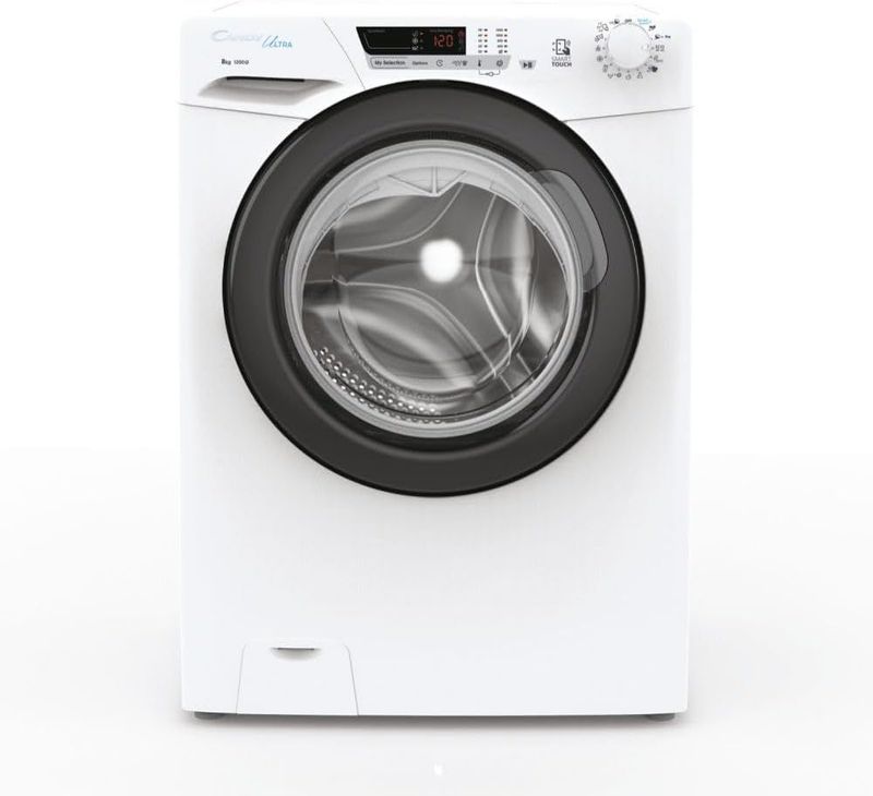 Lavatrice Candy HCU1282DWB4/1-S 1200 rpm 8 kg [Classe di efficienza energetica A]