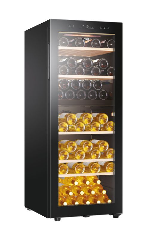 Haier Wine Bank 50 Serie 5 HWS79GDG Cantinetta vino con compressore Libera installazione Nero 79 bottiglia/bottiglie SOLO SU ORDINAZIONE