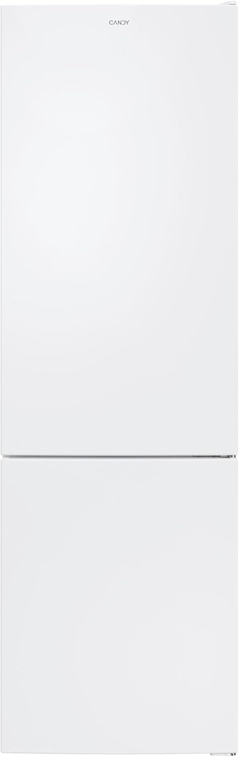 Candy CCT3L517EW, Frigorifero Combi, 55 cm, Altezza 1,77 m, 260 l, Low Frost, Funzione SuperCool, Cassetto Verdura, Controllo elettronico interno, LED, Porte reversibili, 39 dB, Classe E