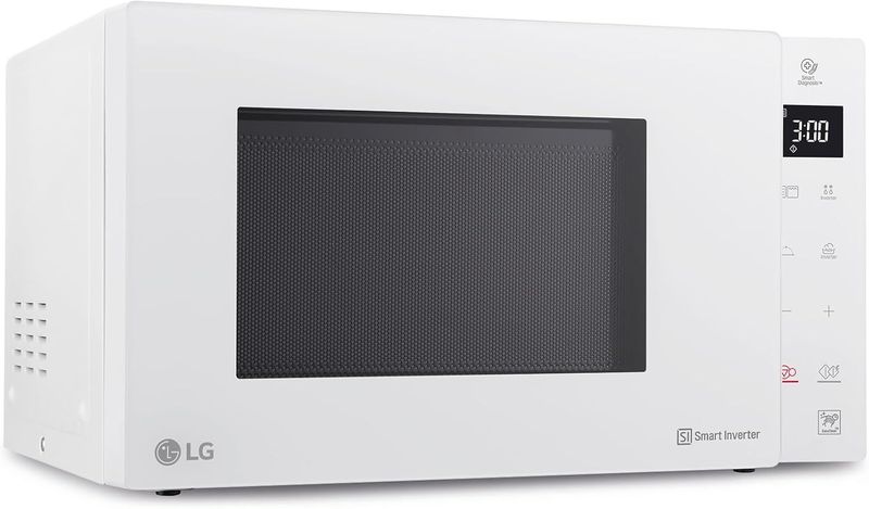 LG MH6535GDH Forno Microonde Smart Inverter con Grill al Quarzo, 25 Litri, 1000 W, Programmi Automatici, Livelli di Potenza Regolabili, Cottura a Vapore - Bianco LG MH6535GDH Forno Microonde Smart Inverter con Grill al Quarzo, 25 Litri, 1000 W, Programmi Automatici, Livelli di Potenza Regolabili, Cottura a Vapore - Bianco