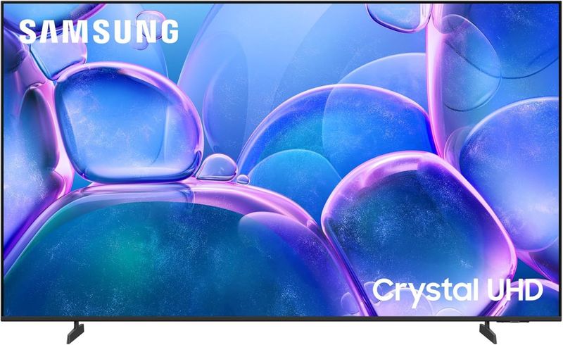 Samsung Smart TV 65'' UE65U7000FUXZT Crystal UHD 4K, Crystal 4K Processor, HDR, Smart Experience, OTS Lite & Adaptive Sound, Metal Stream Design, 2025 [Classe di efficienza energetica G]