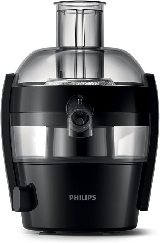 Philips Centrifuga Frutta e Verdura - 500W, 1.5L, App di Ricette HomeID, Tecnologia QuickClean (HR1832/00)