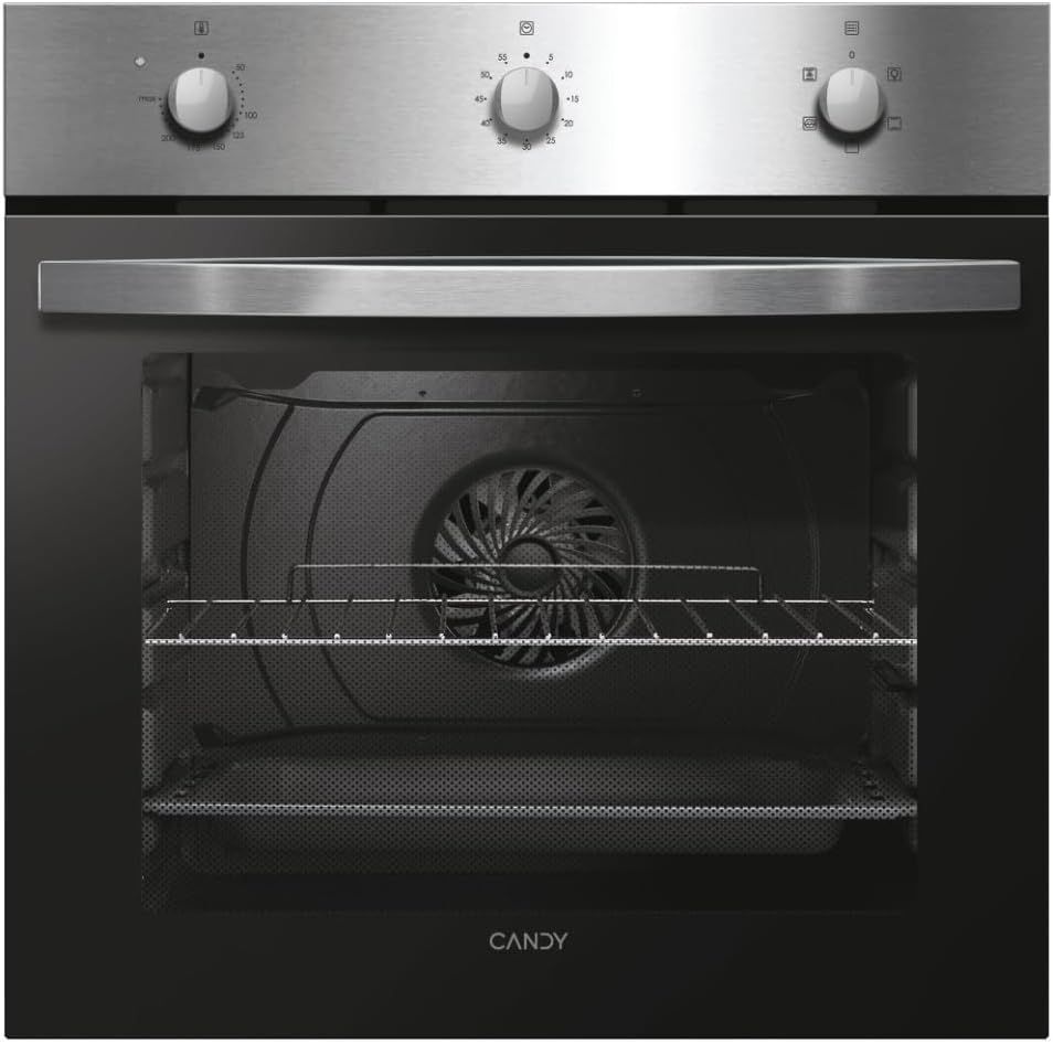Forno elettrico, ventilato, grill, 65 litri, Inox, Classe energetica A Forno elettrico, ventilato, grill, 65 litri, Inox, Classe energetica A