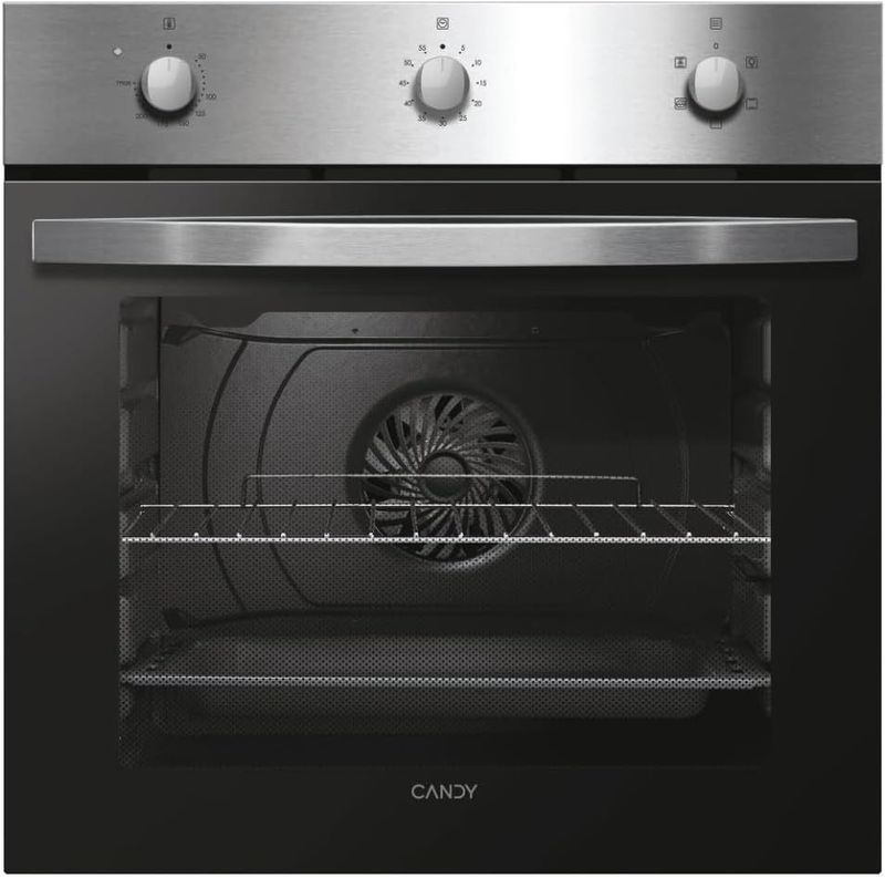 Forno elettrico, ventilato, grill, 65 litri, Inox, Classe energetica A