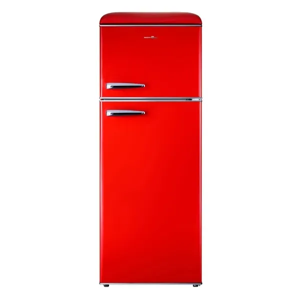 SMARTWAY Frigorifero combinato doppia porta, colore rossa SMARTWAY Frigorifero combinato doppia porta, colore rossa