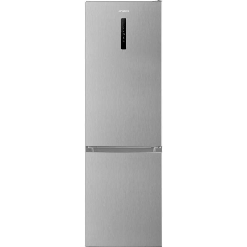 FRIGORIFERO COMBINATO SMEG RC20XDNE, Capacità netta totale 331 l, Rumorosità: 38 dB(A), 3 ripiani, Dimensioni: L 60 cm A 200 cm P 59,20 cm, Acciaio inox, Classe E FRIGORIFERO COMBINATO SMEG RC20XDNE, Capacità netta totale 331 l, Rumorosità: 38 dB(A), 3 ripiani, Dimensioni: L 60 cm A 200 cm P 59,20 cm, Acciaio inox, Classe E