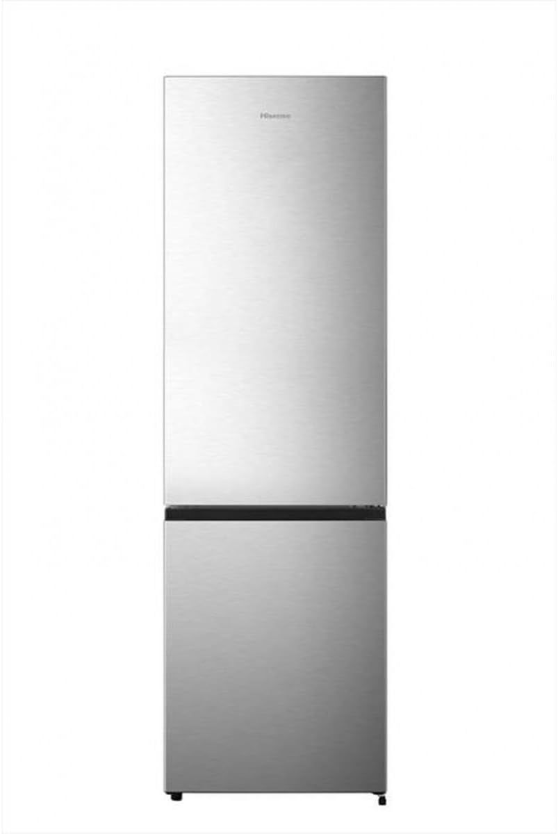 Hisense Frigorifero Combinato FCN255ACE Capacitaà 255 Lt Altezza 179 Cm Colore Inox Classe Energetica E [Classe di efficienza energetica E]