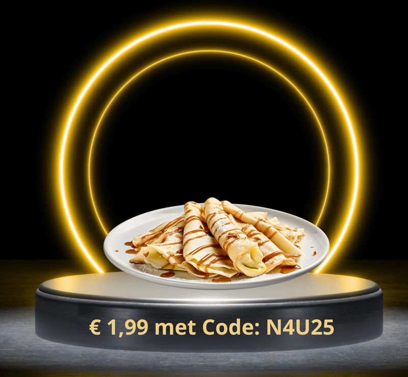 Crepes 4U - Apple Caramel (proteïne)
