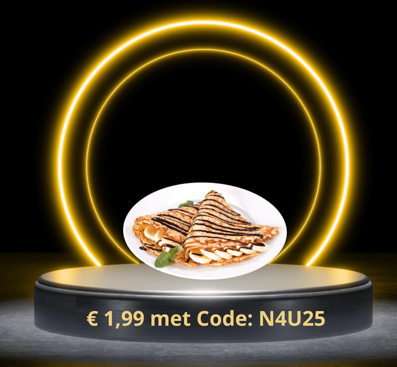 Crepes 4U - Banaan Chocolade (proteïne)