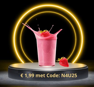 Shake 4U - Aardbei (sachet)