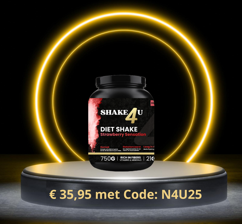 Shake 4U - Aardbei (14 shakes)