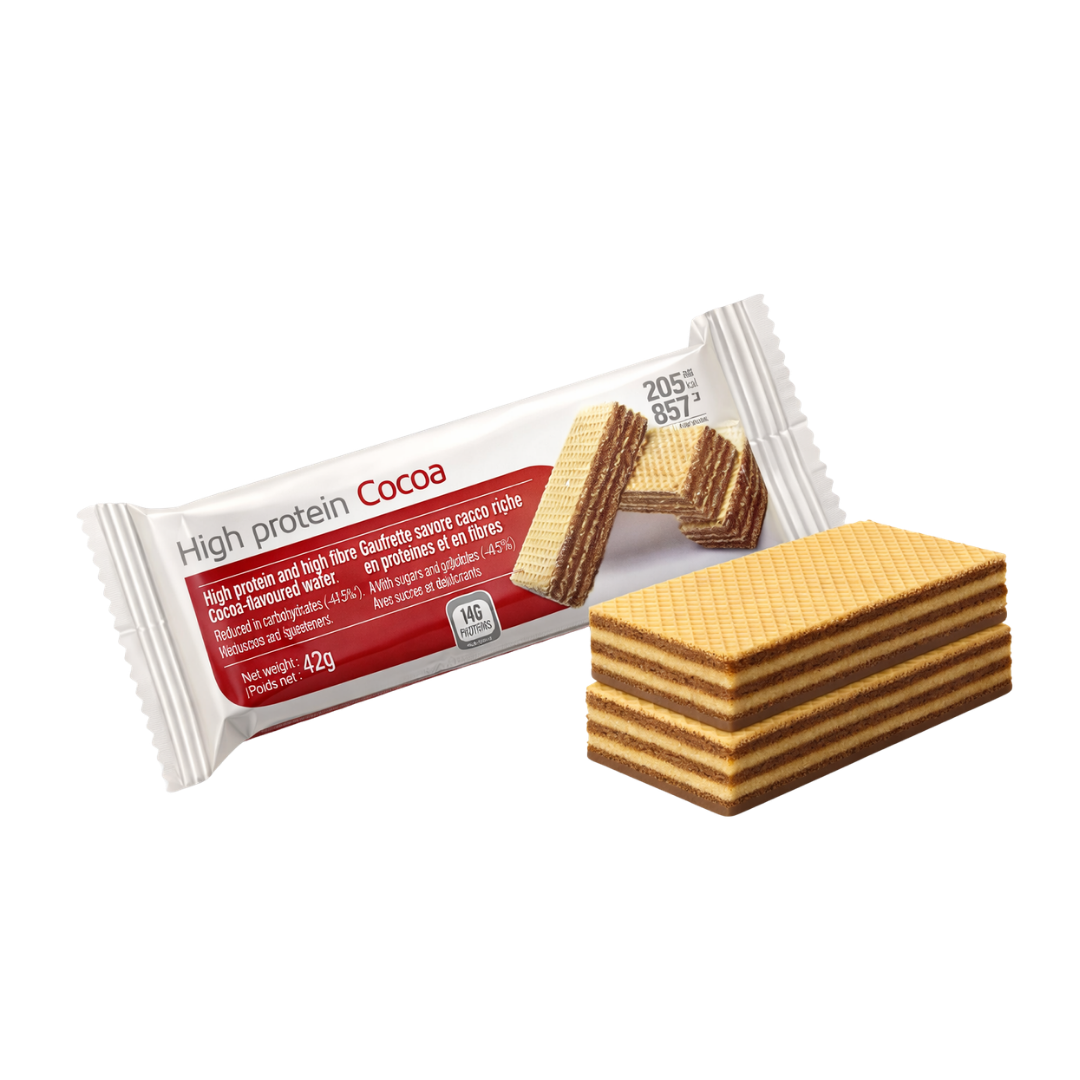Wafer 4U - Chocolate-Hazelnut (proteïne)