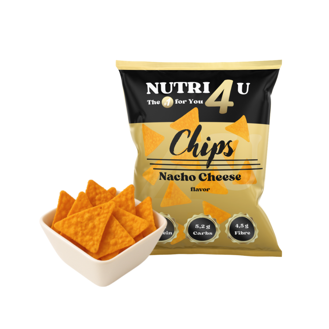 Chips 4U - Nacho Cheese (proteïne)