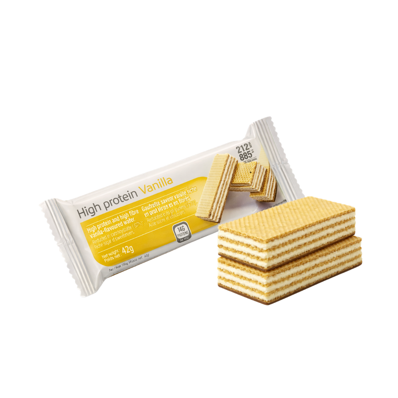 Wafer 4U - Vanille (proteïne) Wafer 4U - Vanille (proteïne)