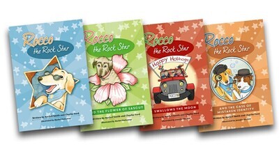 ROCCO THE ROCK STAR - FOUR BOOKS SPECIAL OFFER  £25.00