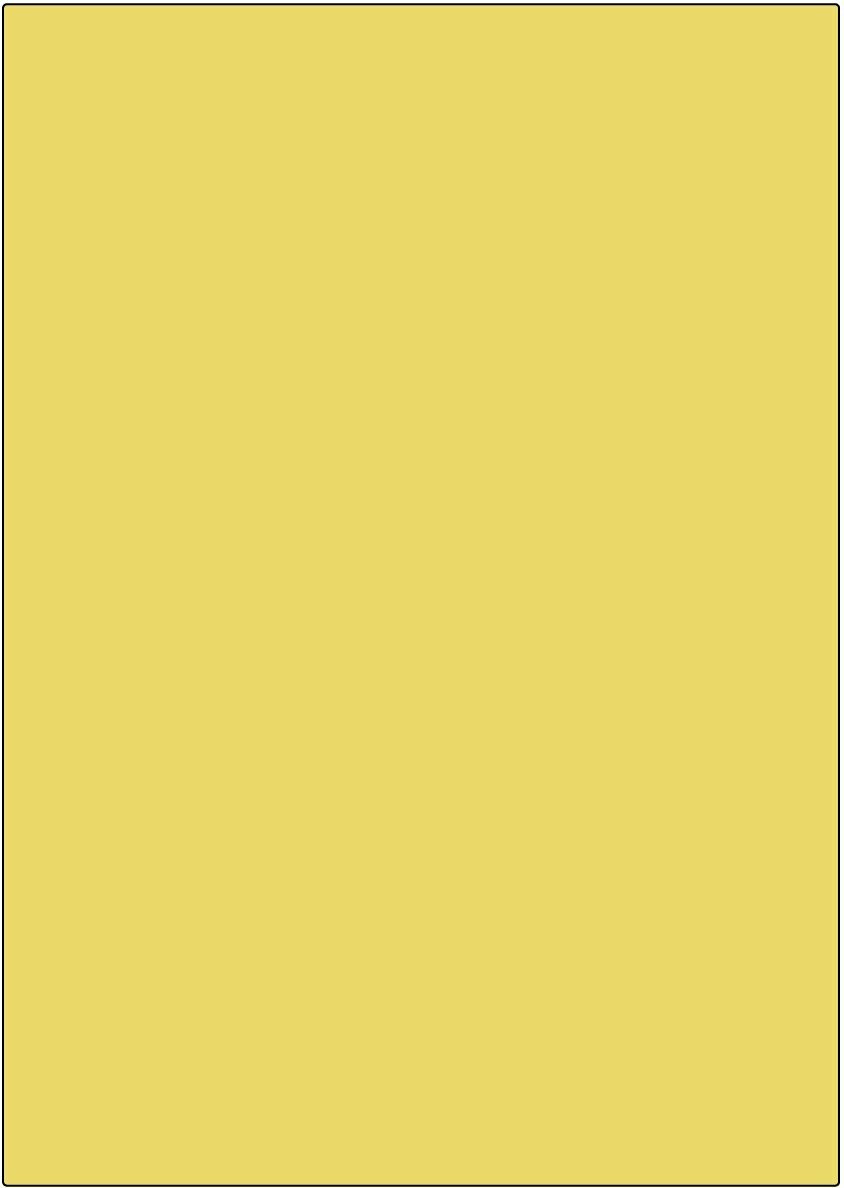 LCI gelb matt / permanent / A4 / 210 x 297 mm / 100 Blatt