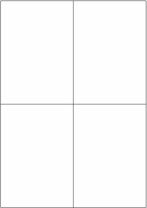 PET weiß matt / permanent / A4 / 105 x 148,5 mm / 100 Blatt PET weiß matt / permanent / A4 / 105 x 148,5 mm / 100 Blatt
