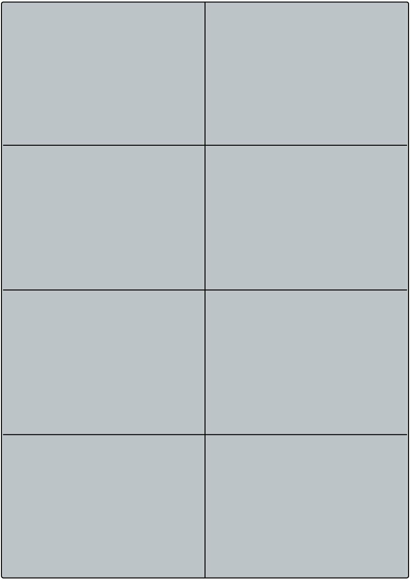 PET silber matt / permanent / A4 / 105 x 74,25 mm / 100 Blatt
