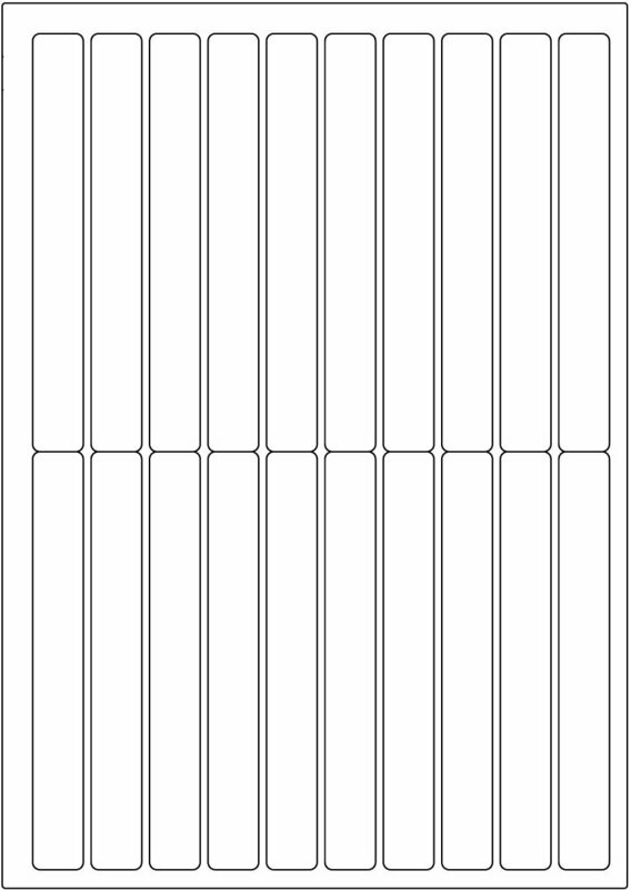 Offset-Laser weiß matt / permanent / BA4 / 17 x 140 mm / 200 Blatt