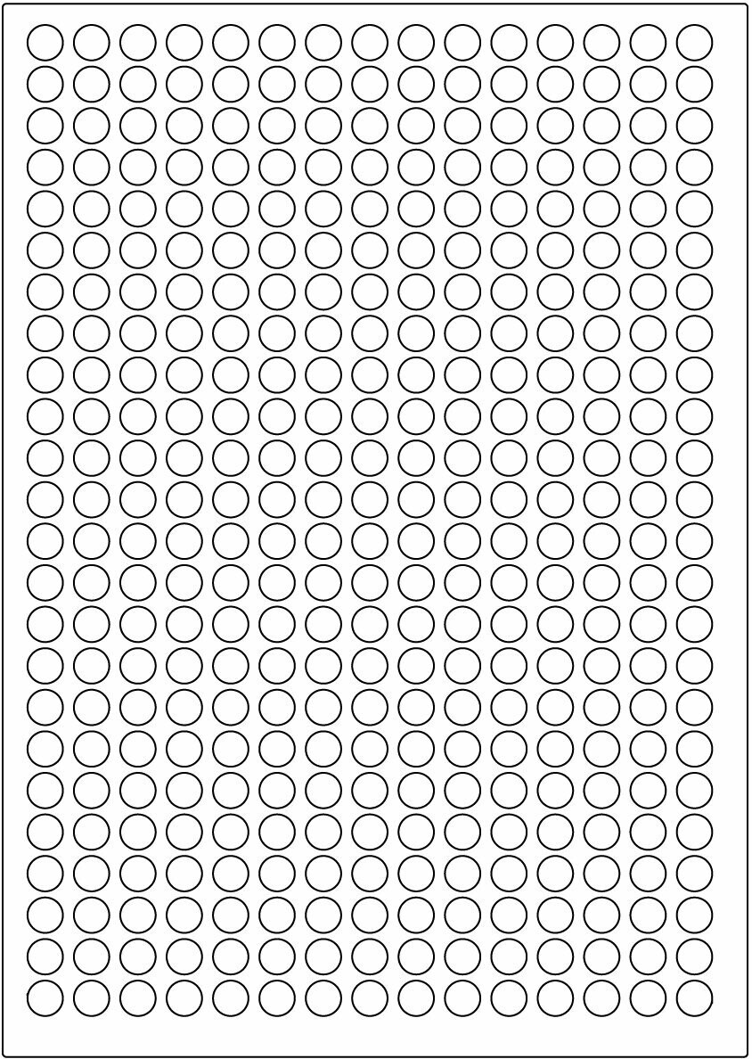Offset-Laser weiß matt / permanent / BA4 / 10 mm rund / 200 Blatt
