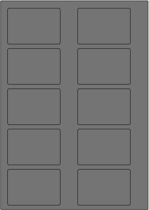 Offset silber matt / permanent / BA4 / 51 x 75 mm / 200 Blatt Offset silber matt / permanent / BA4 / 51 x 75 mm / 200 Blatt