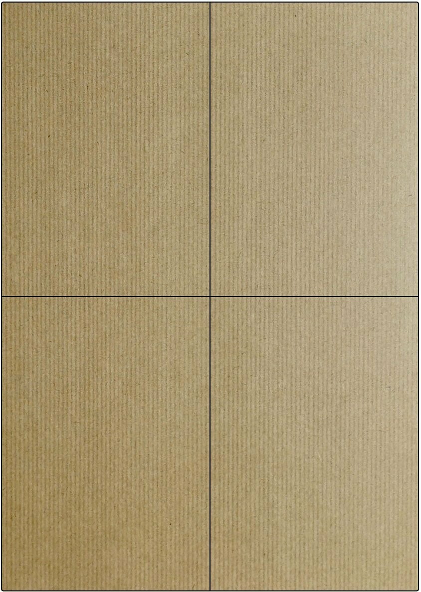 Natural Wood / permanent / A4 / 105 x 148,5 mm / 100 Blatt