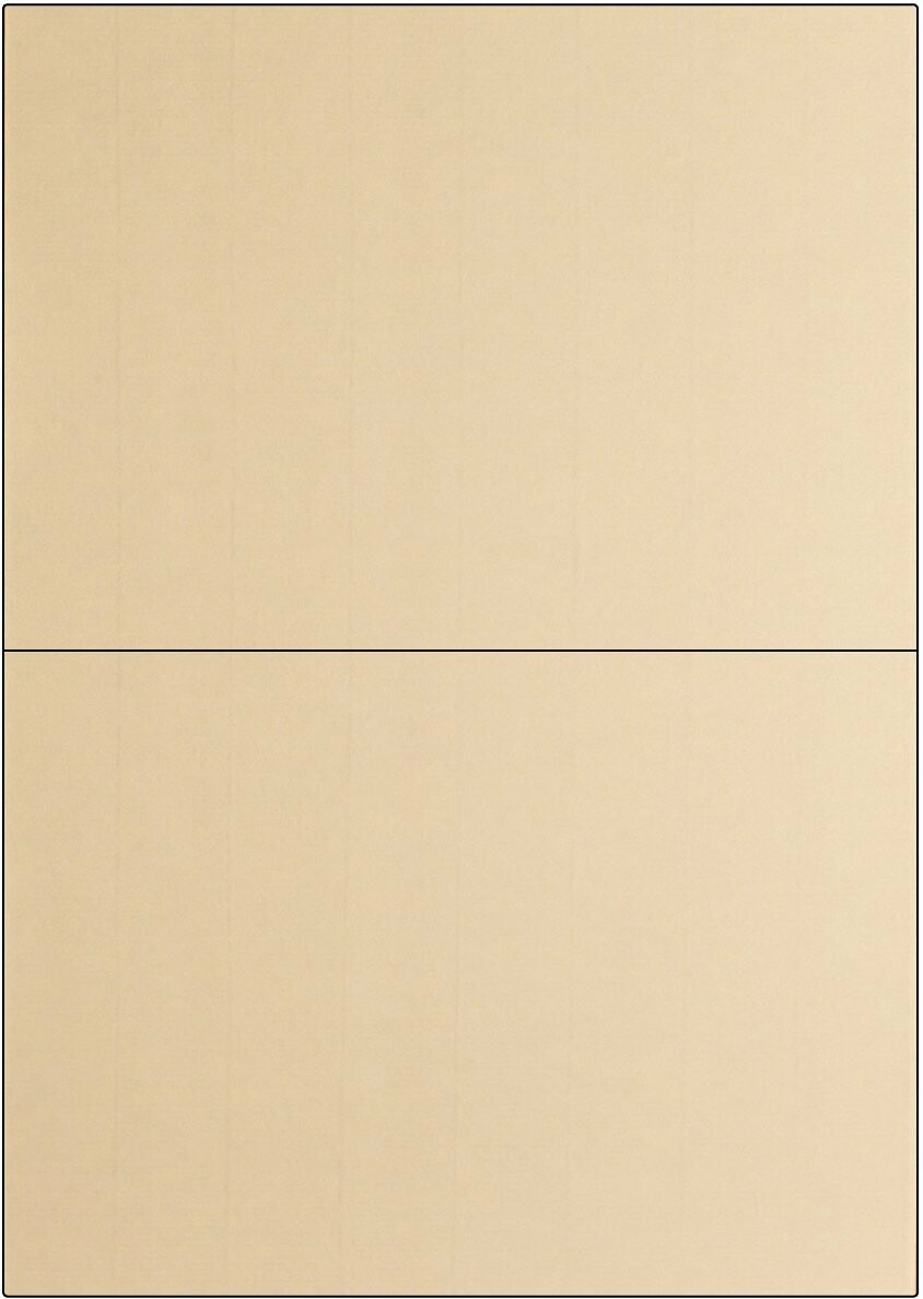 Vergé Creme / permanent / A4 / 210 x 148,5 mm / 100 Blatt
