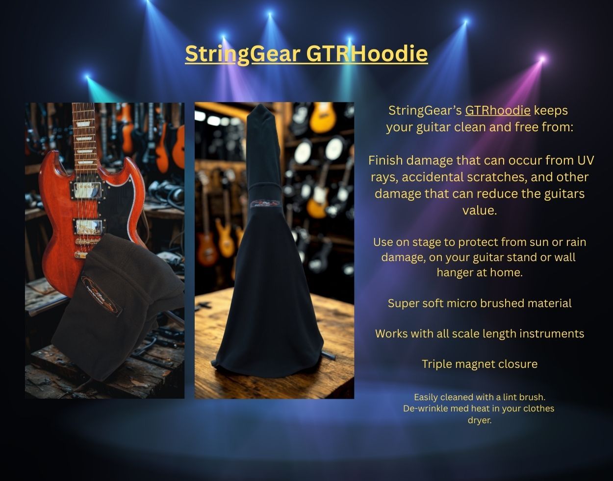 StringGear GTRHoodie 2-pack