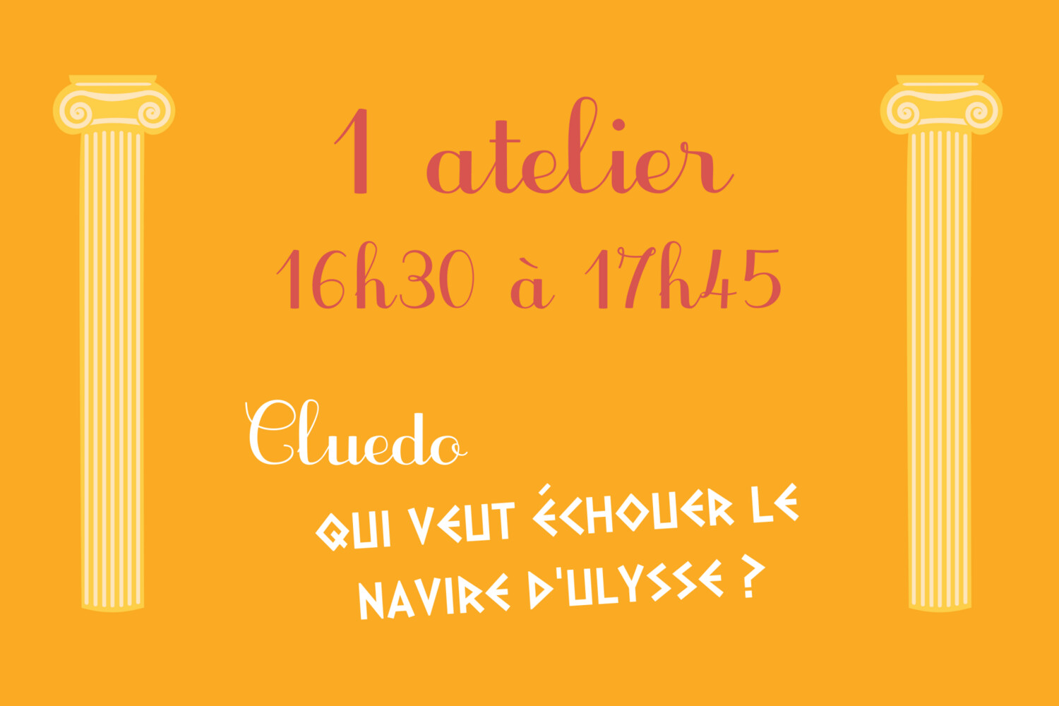 1 atelier
18 décembre 2021  
16h30