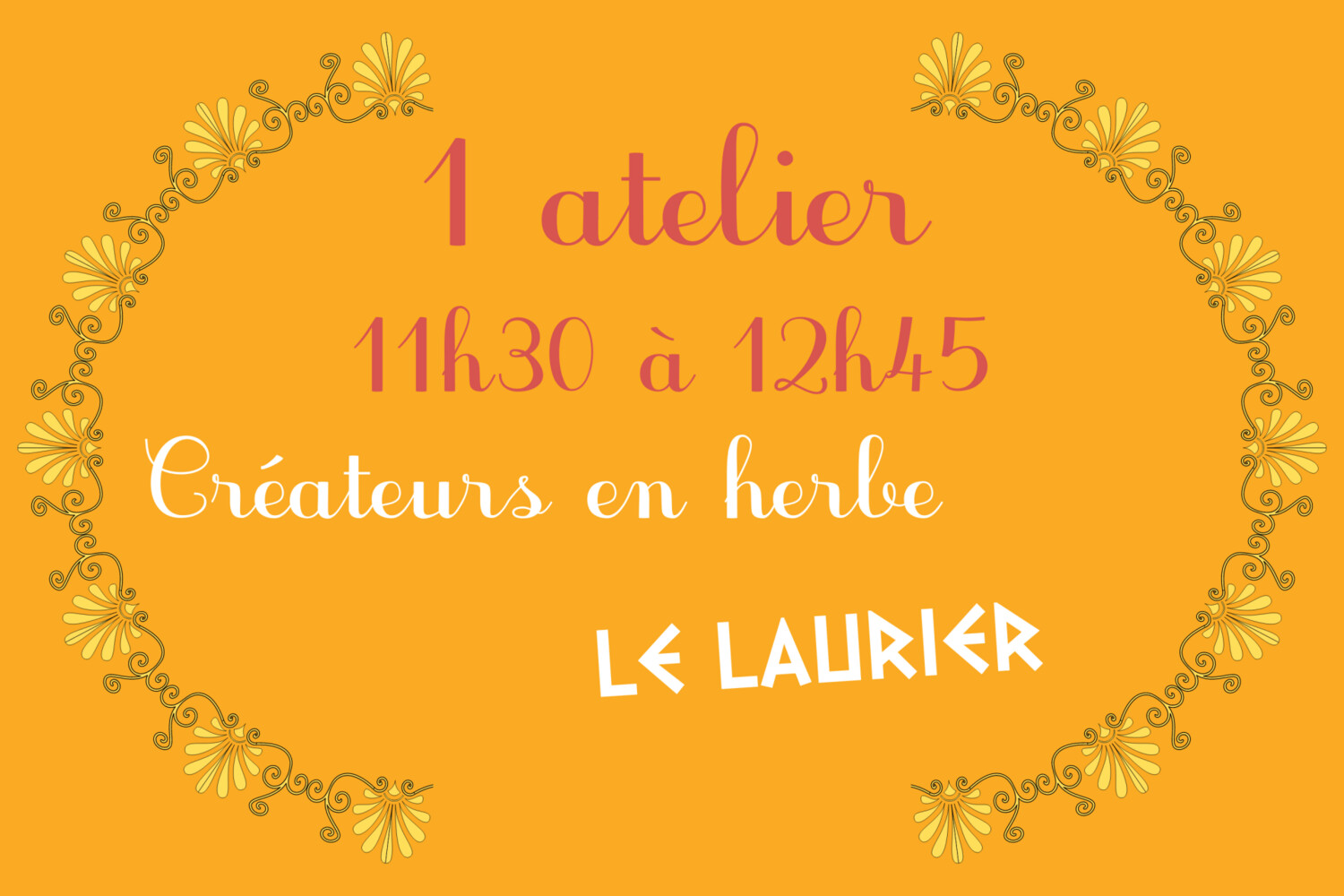 1 atelier
4 décembre 2021  
11h30