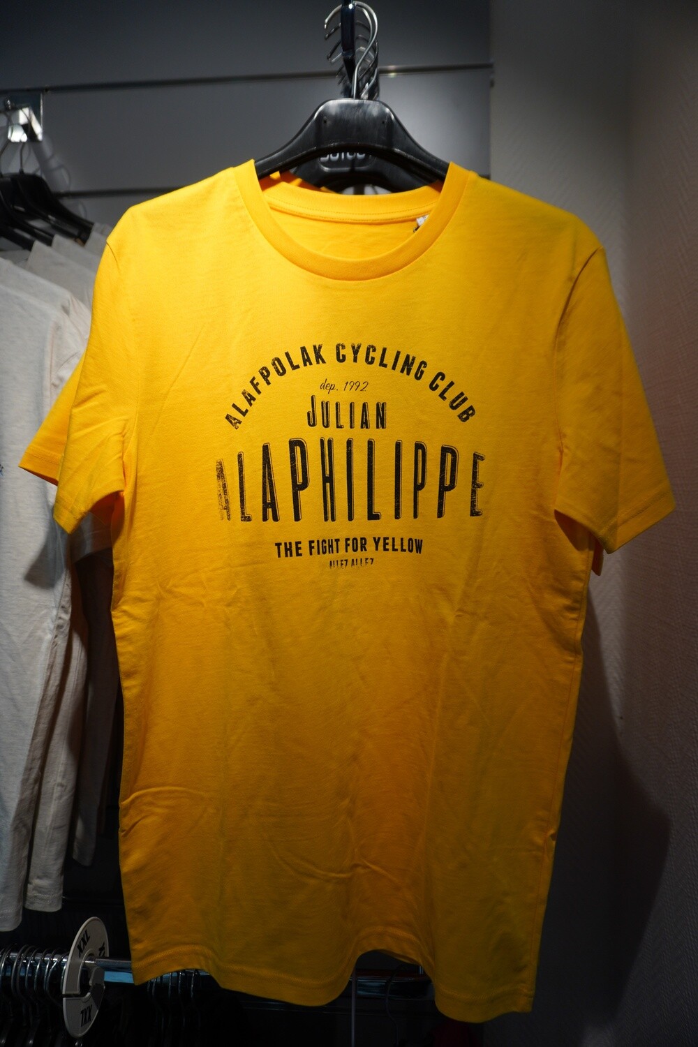T-Shirt The Vandal '' ALAPHILIPPE CYCLING CLUB '' JAUNE