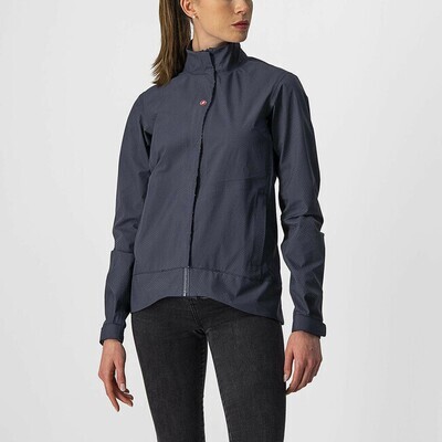 Castelli Commuter Woman Reflex Jacket Dark Steel Blue