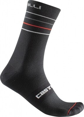 Castelli - Endurance 15 sock Black and Line