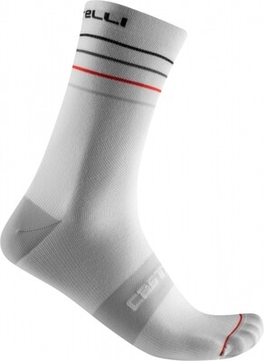 Castelli - Endurance 15 sock White and Line