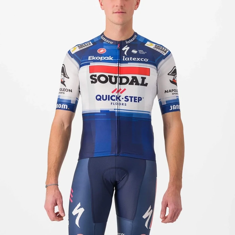 Maillot Castelli Aero Race 6.1 Soudal Quick Step 2023 Maillot Castelli Aero Race 6.1 Soudal Quick Step 2023