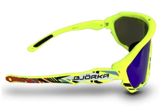 Lunettes Bjorka Rockstrip Fluo