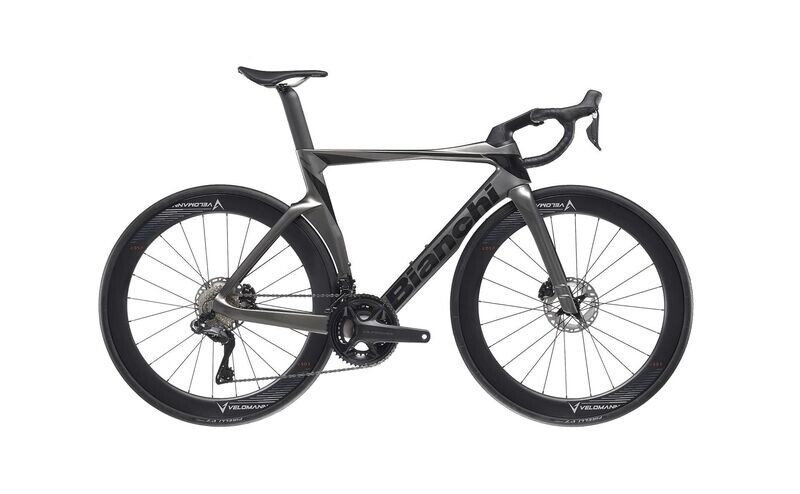 Bianchi Oltre Comp 105 DI2 2x 12v XH Grey black